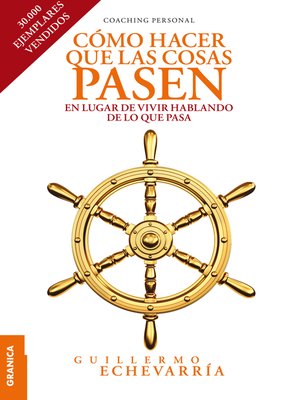 cover image of Cómo hacer que las cosas pasen